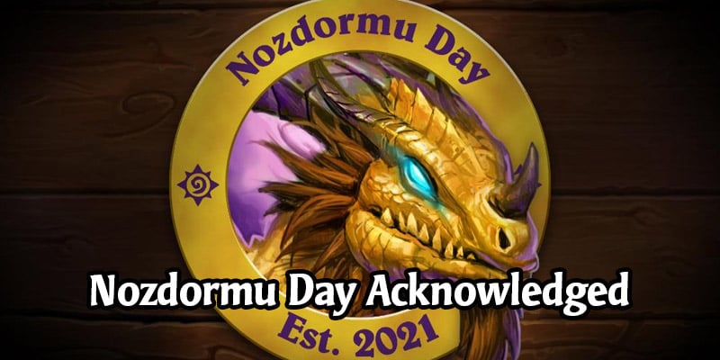 Blizzard Makes it Official - Nozdormu Day is the 15th of Every Month