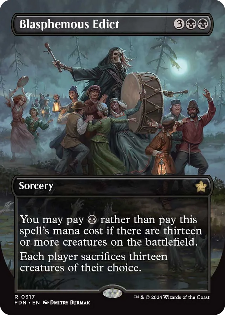 Blasphemous Edict Card Image