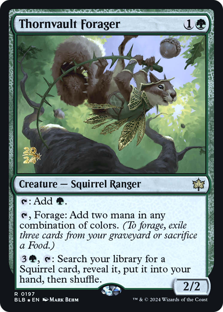 Thornvault Forager Card Image
