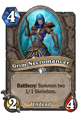 Grim Necromancer kártya kép