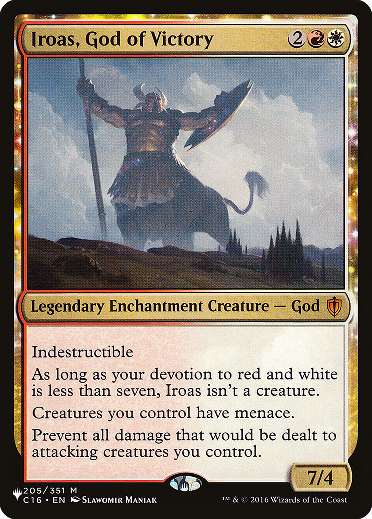 Iroas, God of Victory Card Image