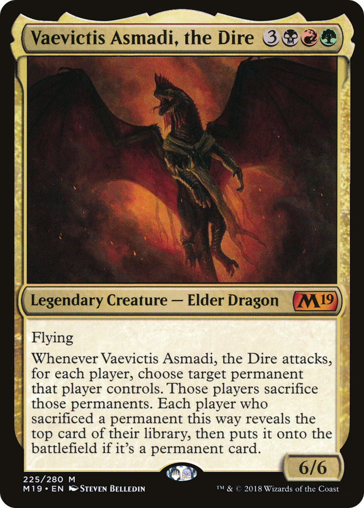Vaevictis Asmadi, the Dire Card Image