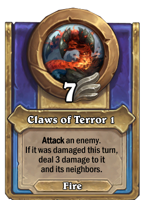 Claws of Terror 1 Card Image