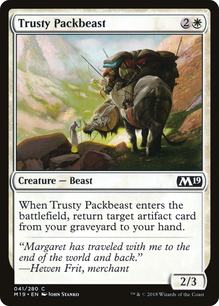 Trusty Packbeast Card Image