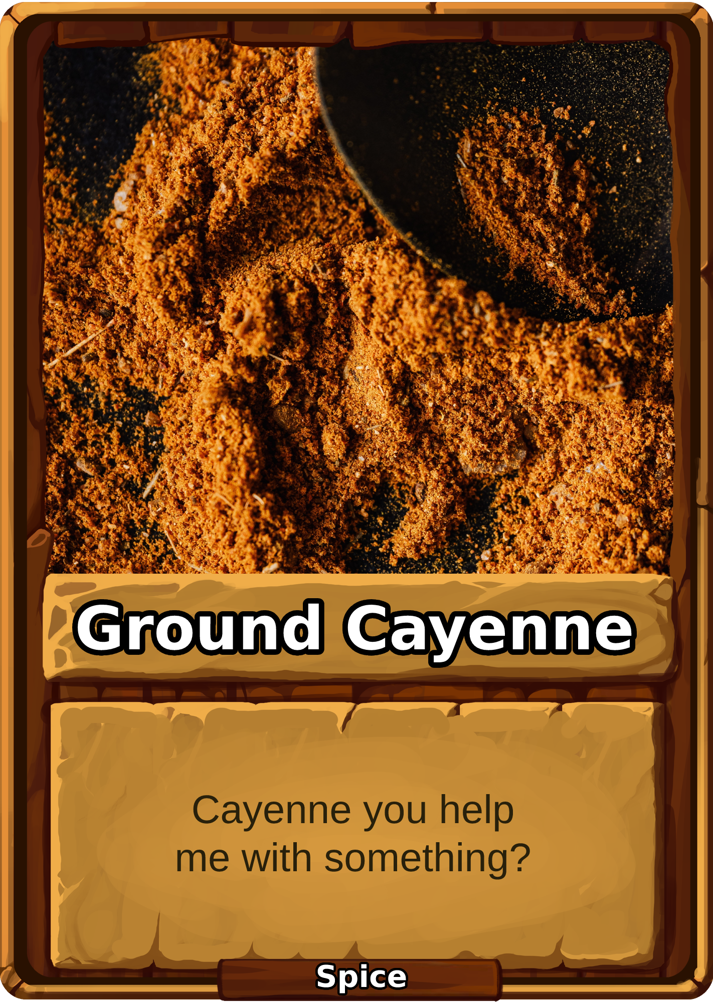Ground Cayenne Card Image