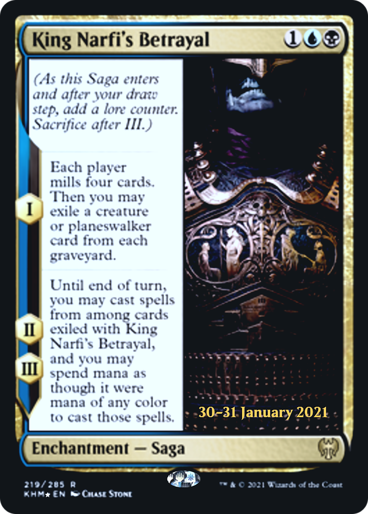 King Narfi's Betrayal Card Image