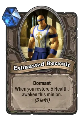 Exhausted Recruit Card Image