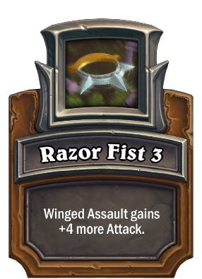 Razor Fist 3 Card Image