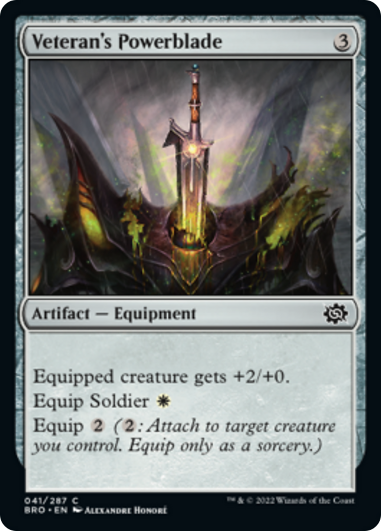 Veteran's Powerblade Card Image