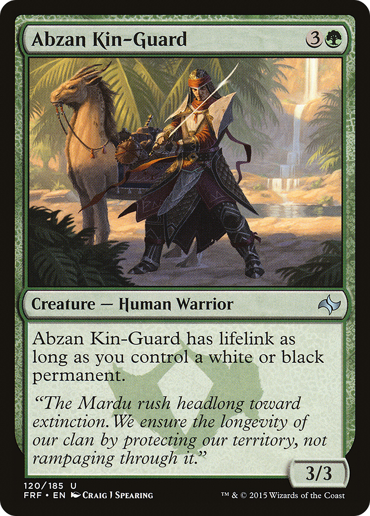 Abzan Kin-Guard Card Image