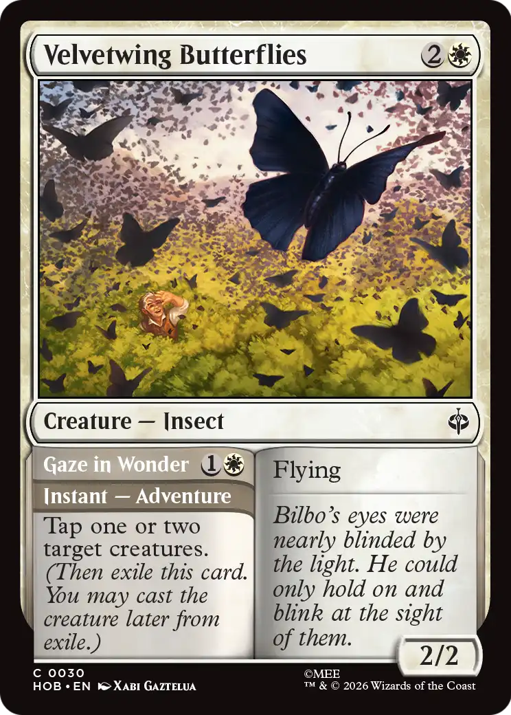 Gaze in Wonder Magic: The Gathering card