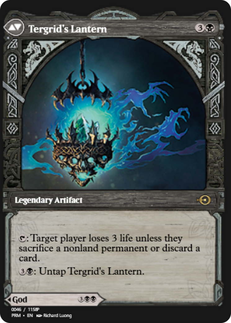 Tergrid, God of Fright // Tergrid's Lantern Card Image