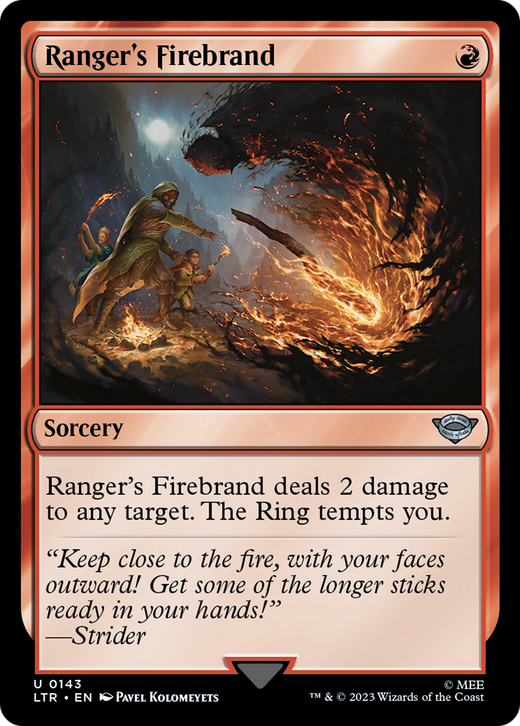 Ranger's Firebrand Card Image