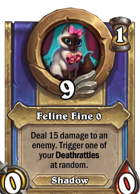 Feline Fine {0} Card Image