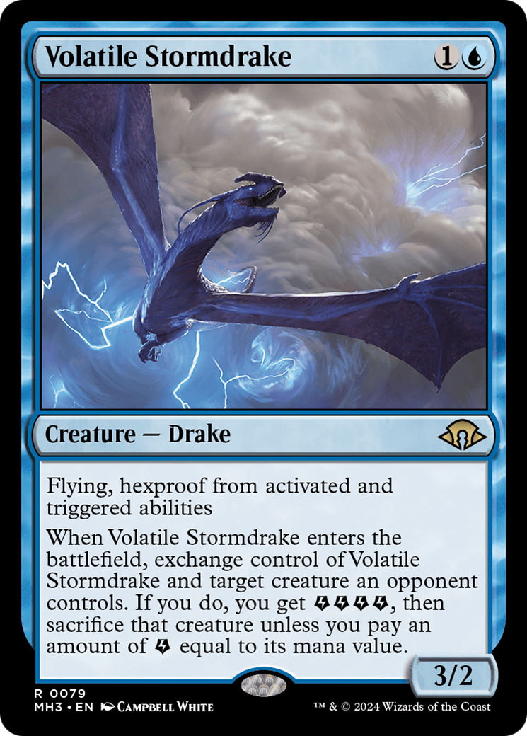 Volatile Stormdrake Card Image