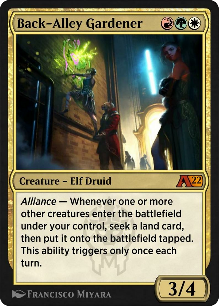 Back-Alley Gardener Card Image