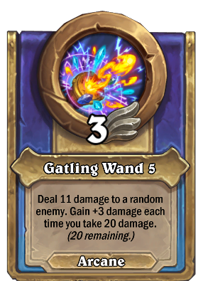 Gatling Wand {0} Card Image
