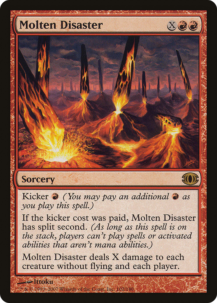 Molten Disaster Card Image