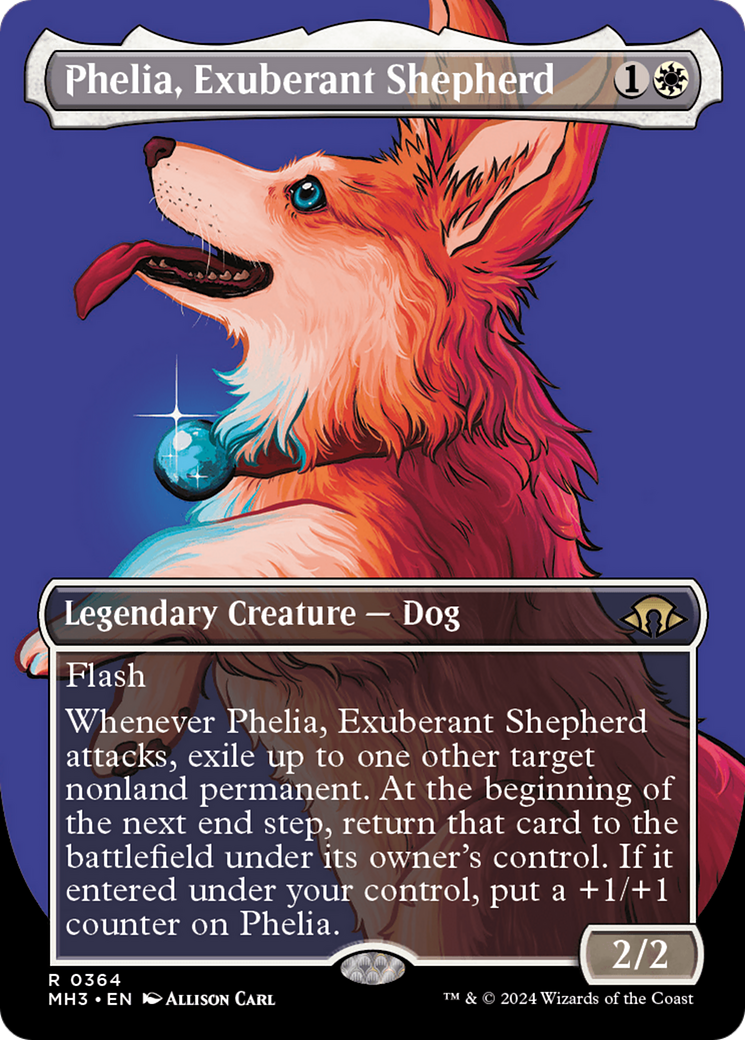 Phelia, Exuberant Shepherd Card Image