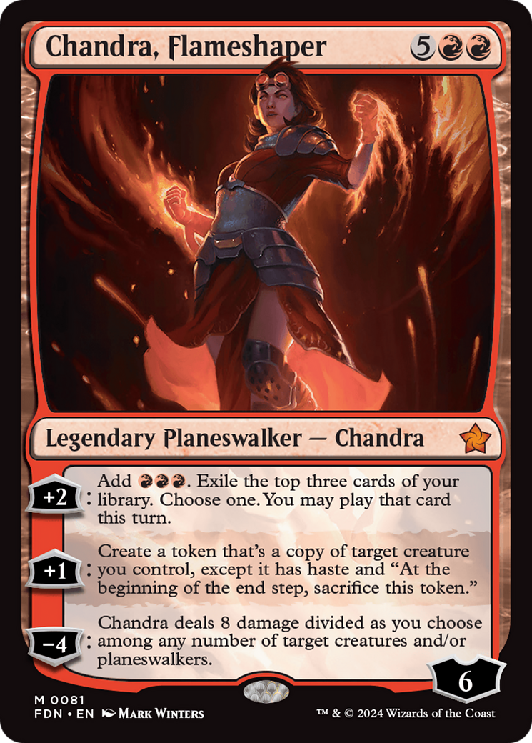 Chandra, Flameshaper Card Image