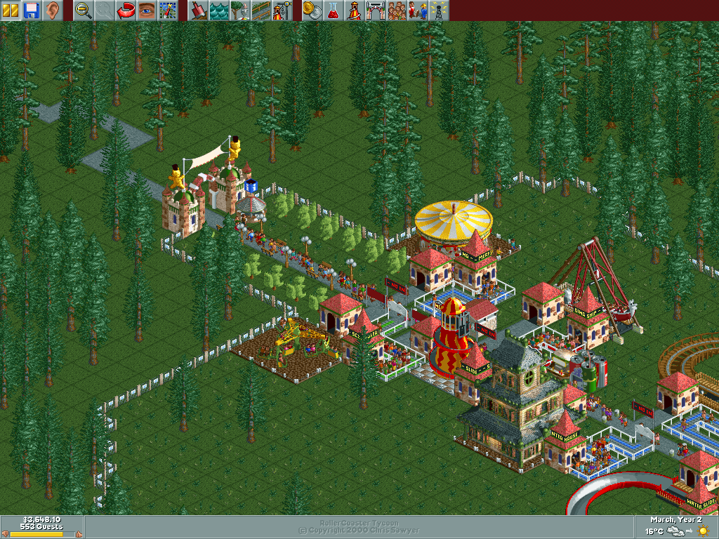 RollerCoaster Tycoon 4, Software