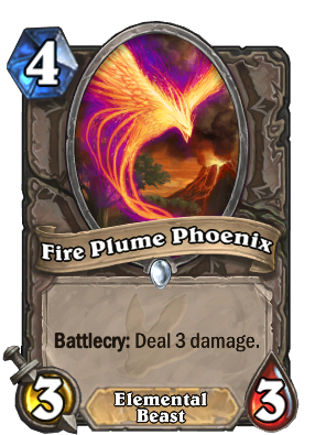 Fire Plume Phoenix Card Image