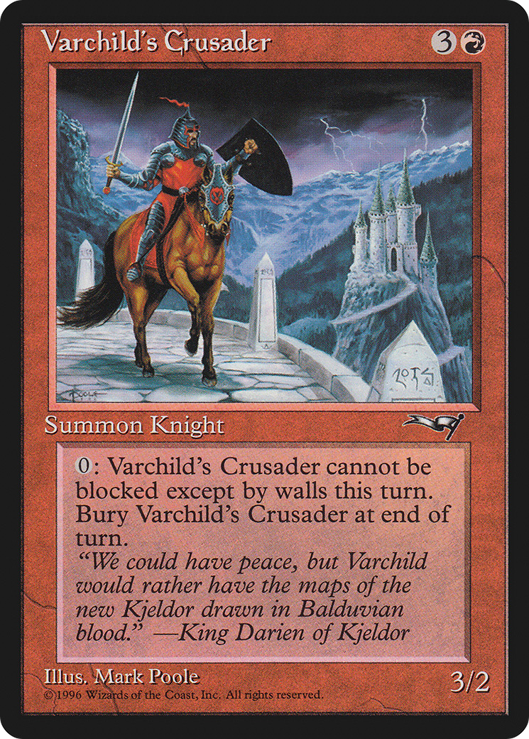 Varchild's Crusader Card Image