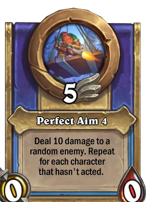 Perfect Aim 4 Card Image