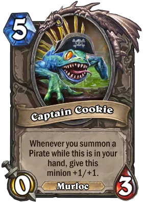 Captain Cookie Card Image