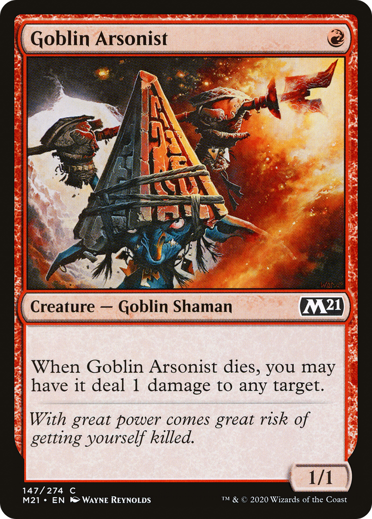 Goblin Arsonist Card Image