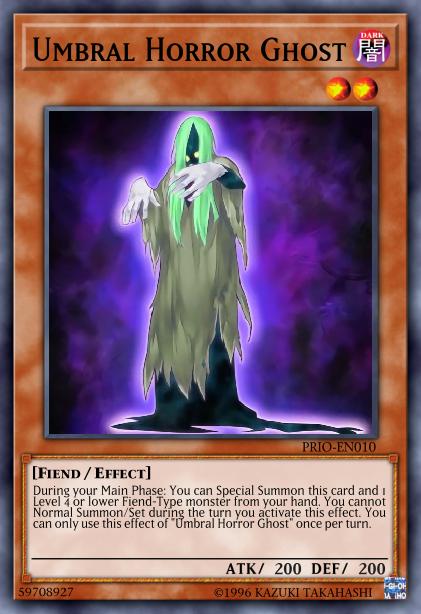 Umbral Horror Ghost Card Image