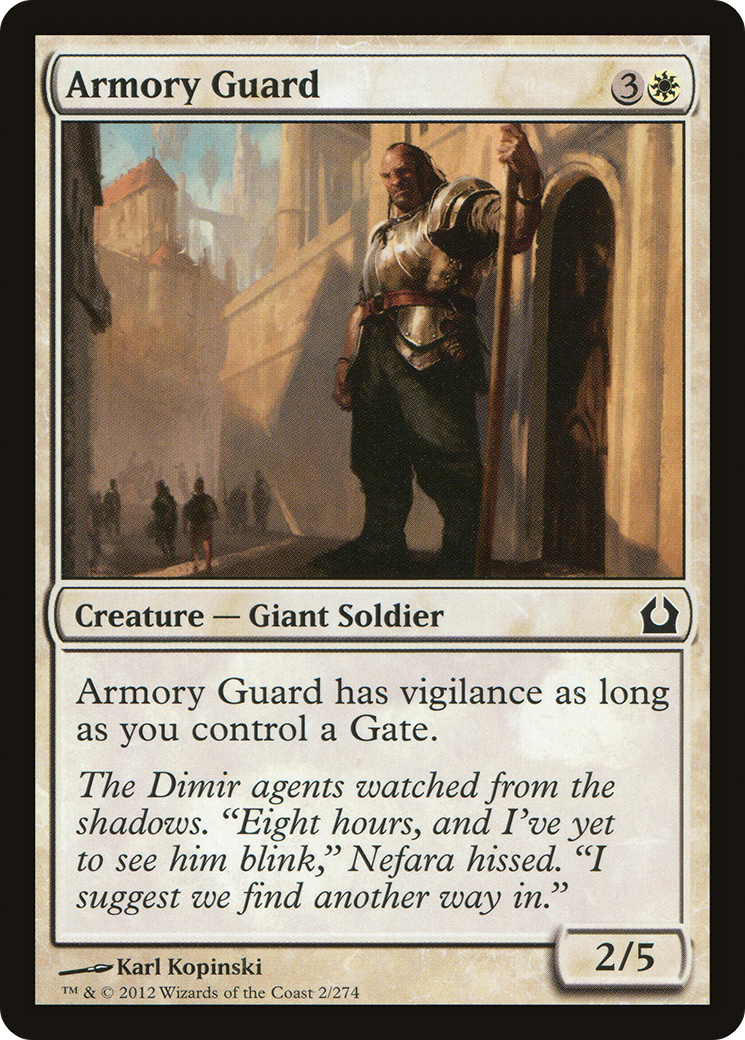 Armory Guard Card Image