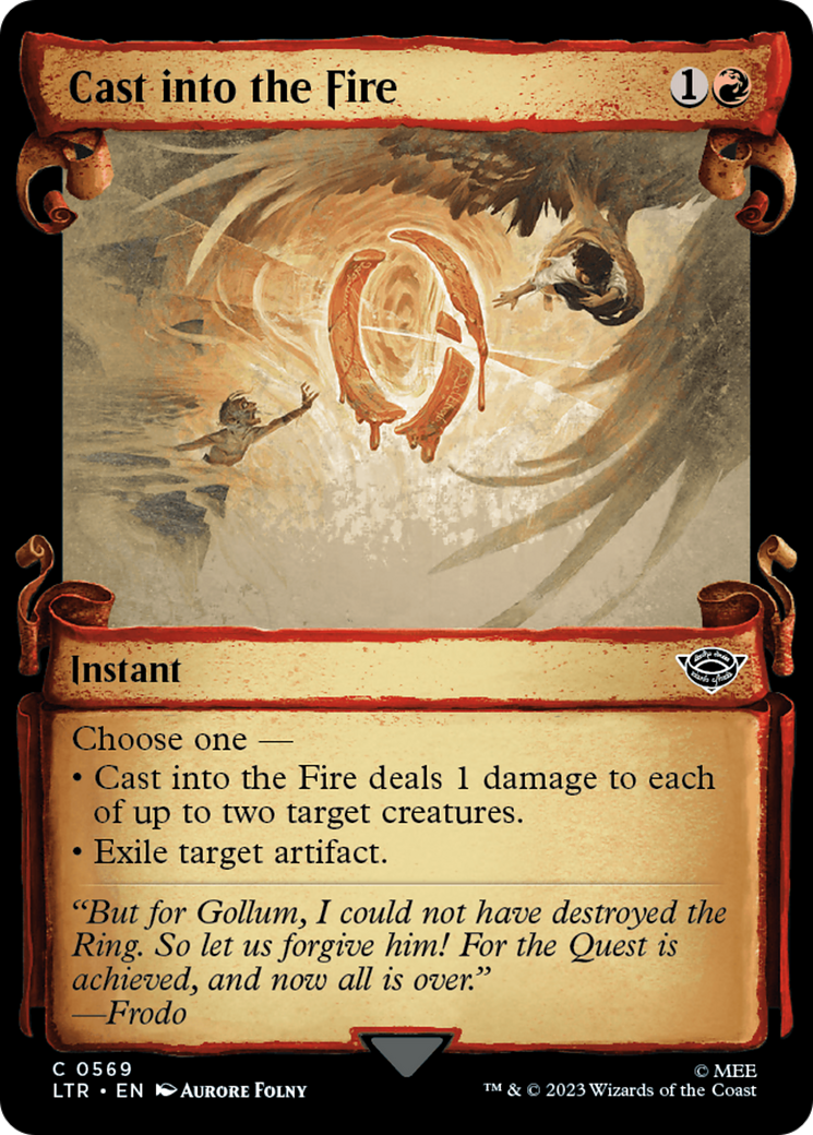 Cast into the Fire Card Image