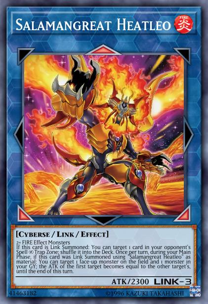 Salamangreat Heatleo Yu-Gi-Oh Card, Art 2