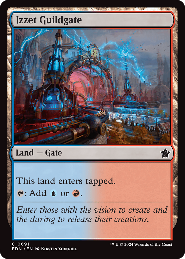 Izzet Guildgate Card Image