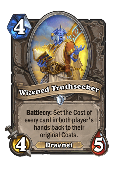 New Neutral Minion - Wizened Truthseeker