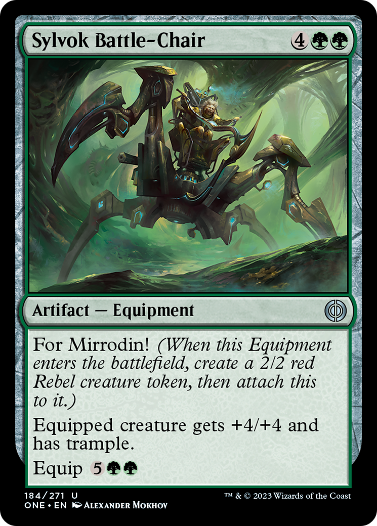 Sylvok Battle-Chair Card Image