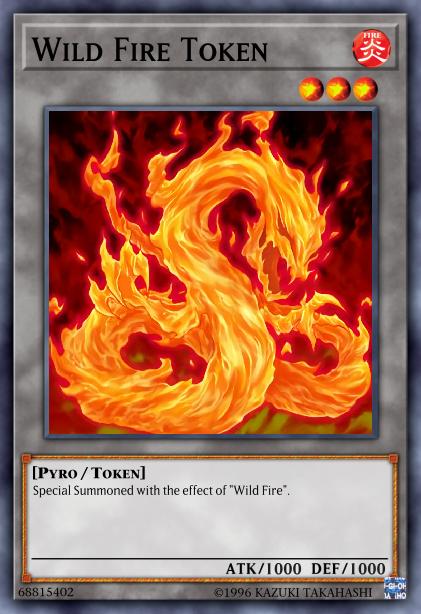 Wild Fire Token Card Image