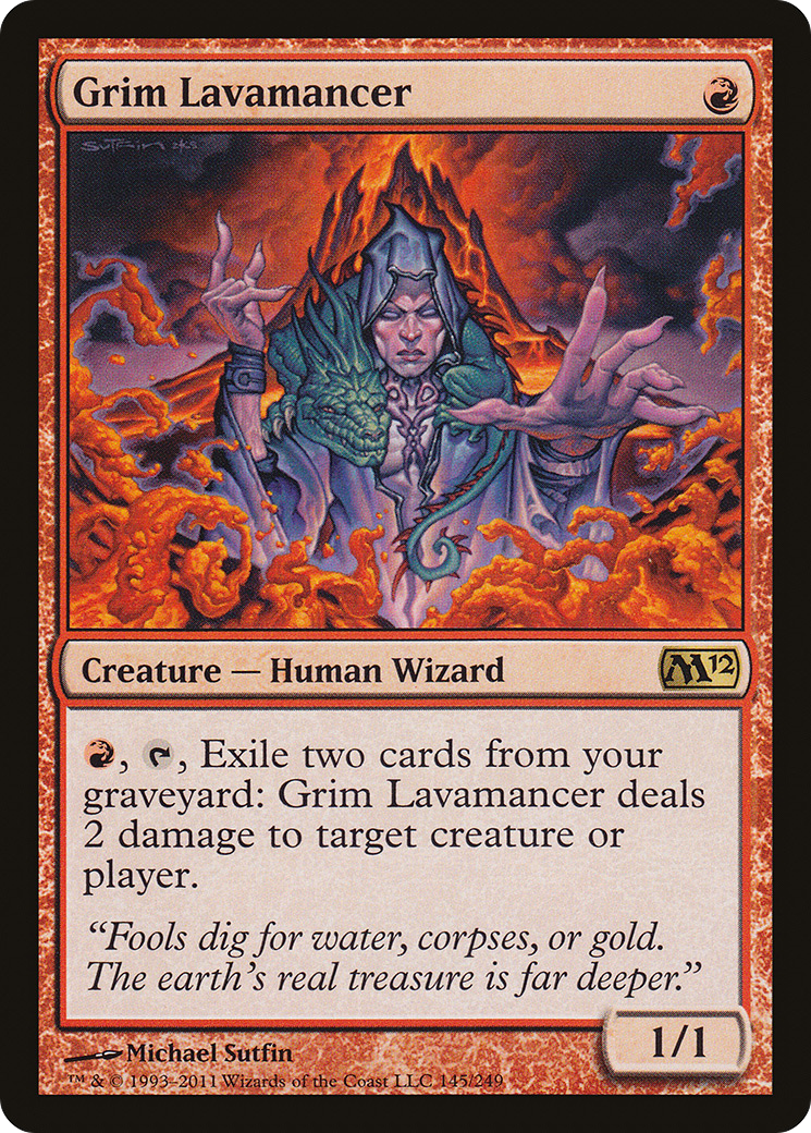 Grim Lavamancer Card Image