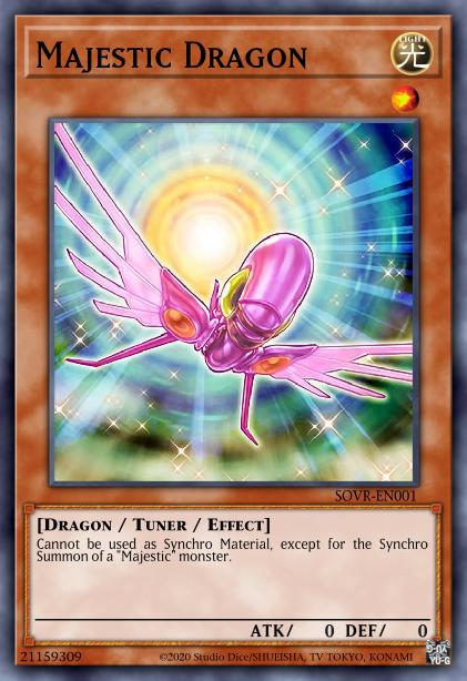 Majestic Dragon Card Image