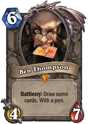 Ben Thompson Card Image