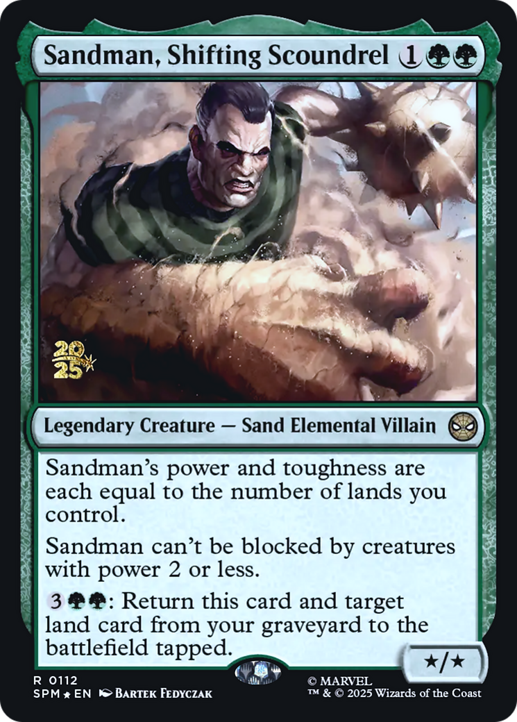 Sandman, Shifting Scoundrel Card Image