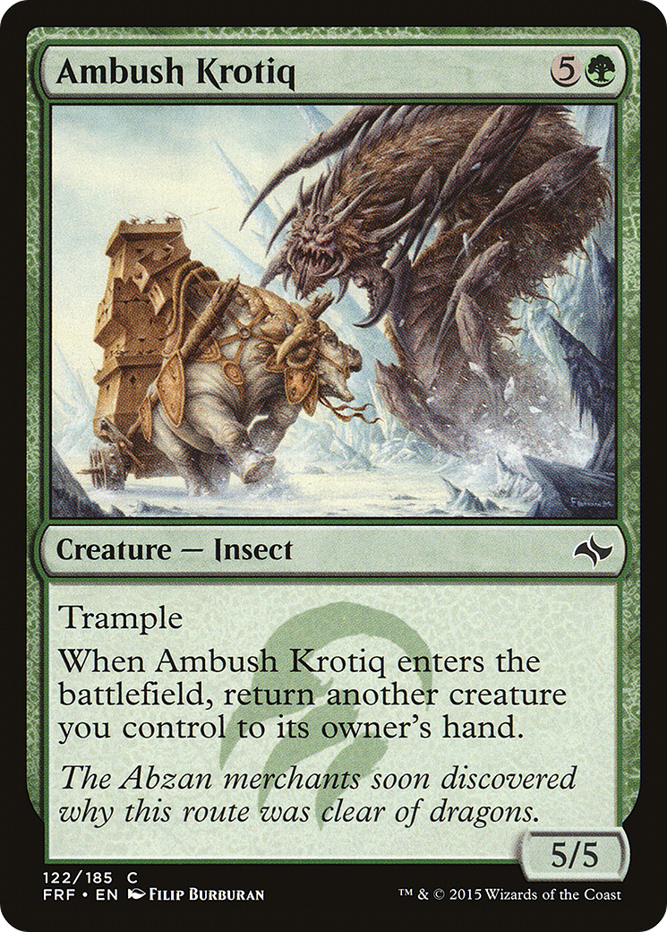 Ambush Krotiq Card Image