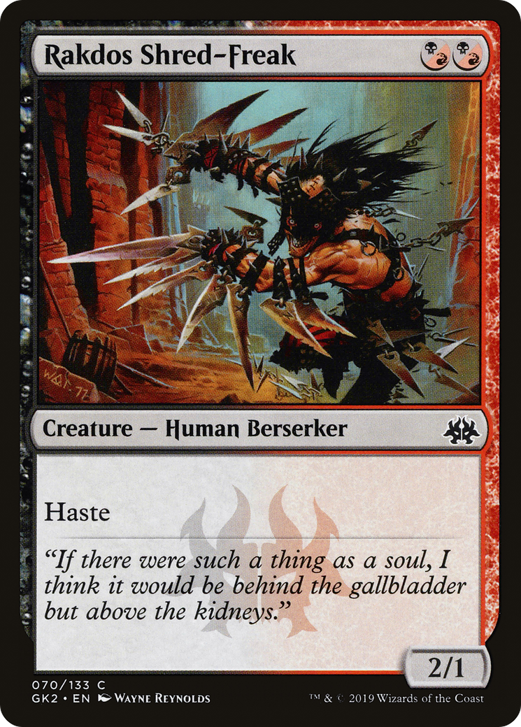 Rakdos Shred-Freak Card Image