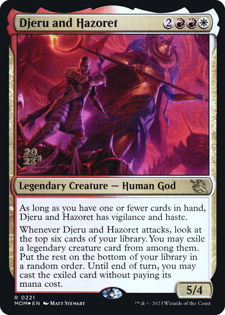 Djeru and Hazoret Card Image