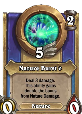 Nature Burst {0} Card Image