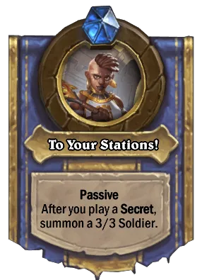 To Your Stations! Card Image