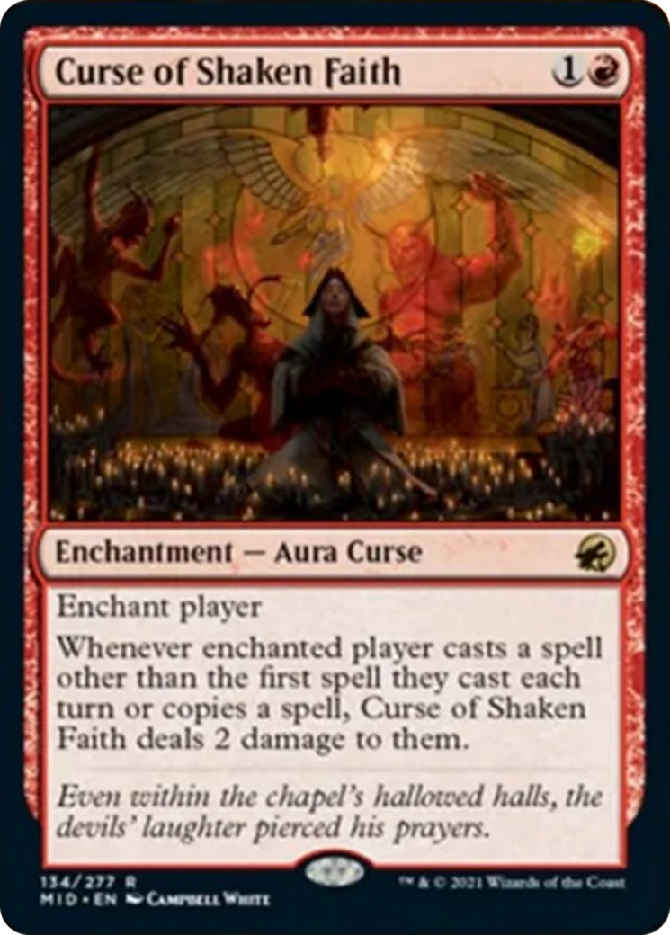 Curse of Shaken Faith Card Image