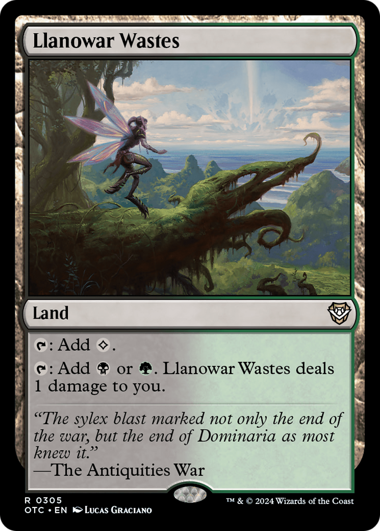 Llanowar Wastes Card Image