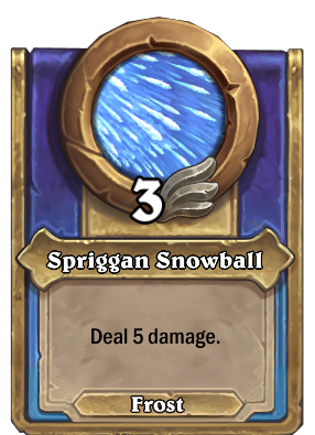 Spriggan Snowball Card Image